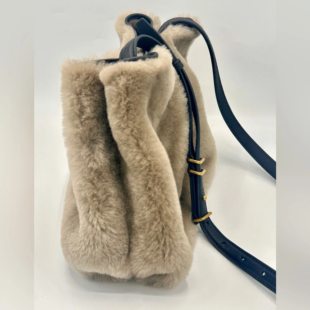 NWOT Rag & Bone Faux Fur Handbag
